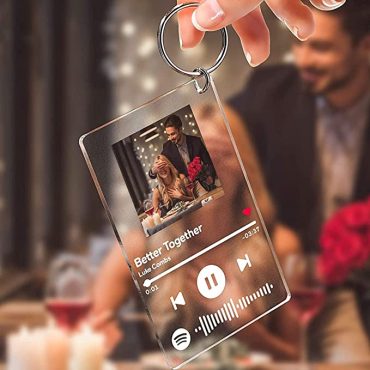 Portachiavi spotify personalizzato: il gadget perfetto per ogni amante della musica